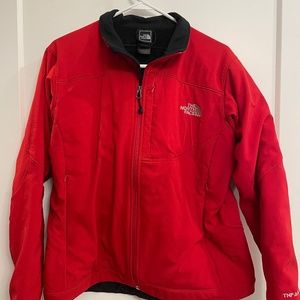 Red North Face Jacket